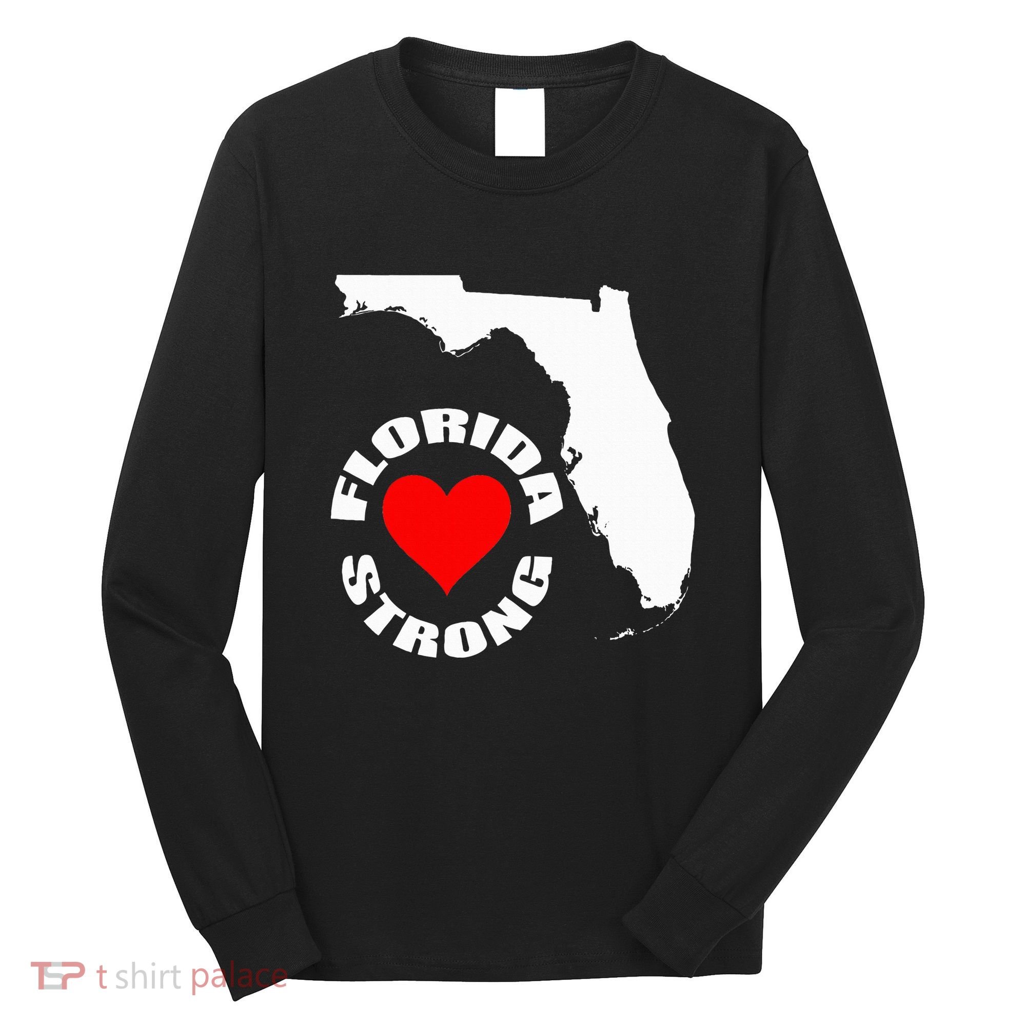 Florida Strong Heart Floridastrong Long Sleeve Shirt