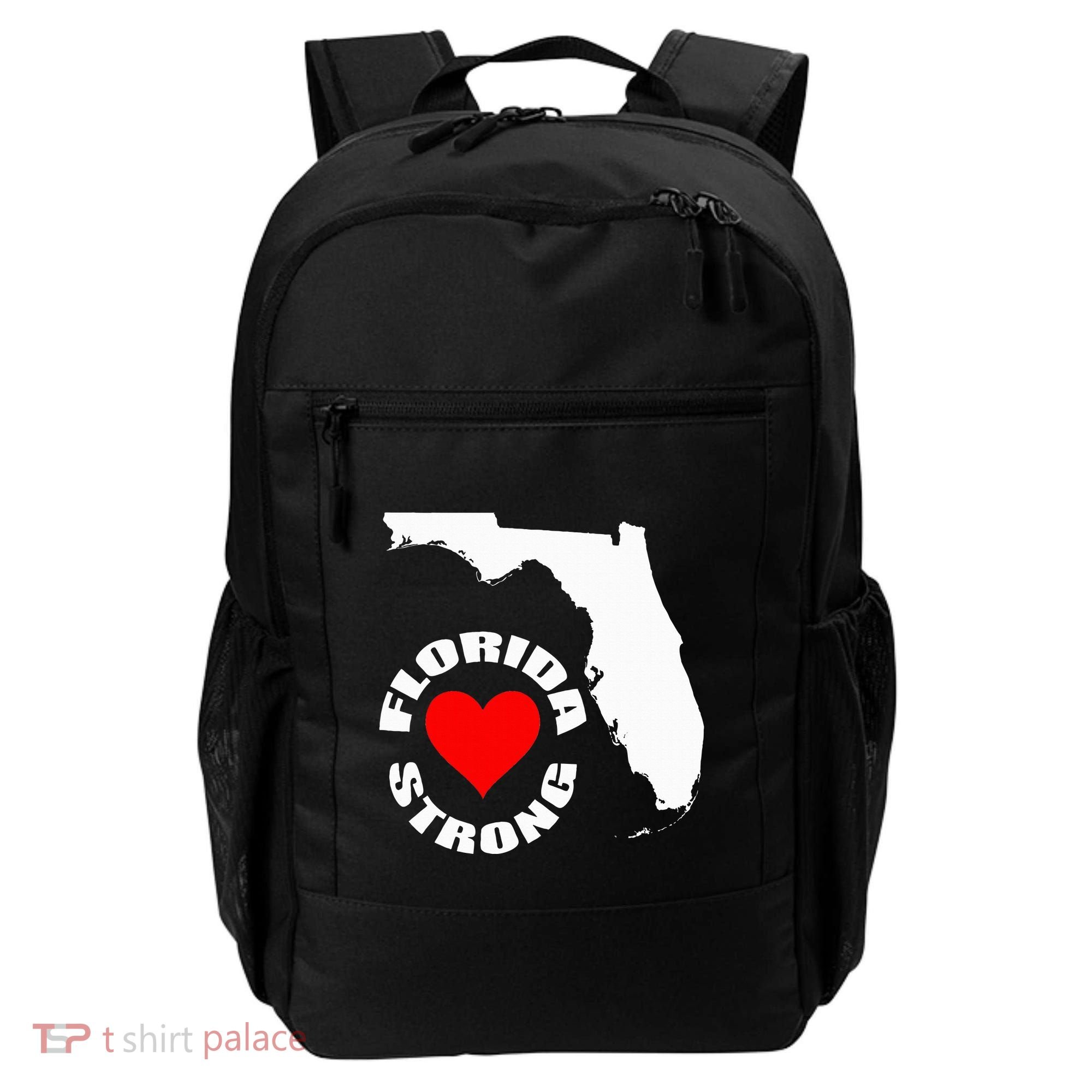 Florida Strong Heart Floridastrong Backpack