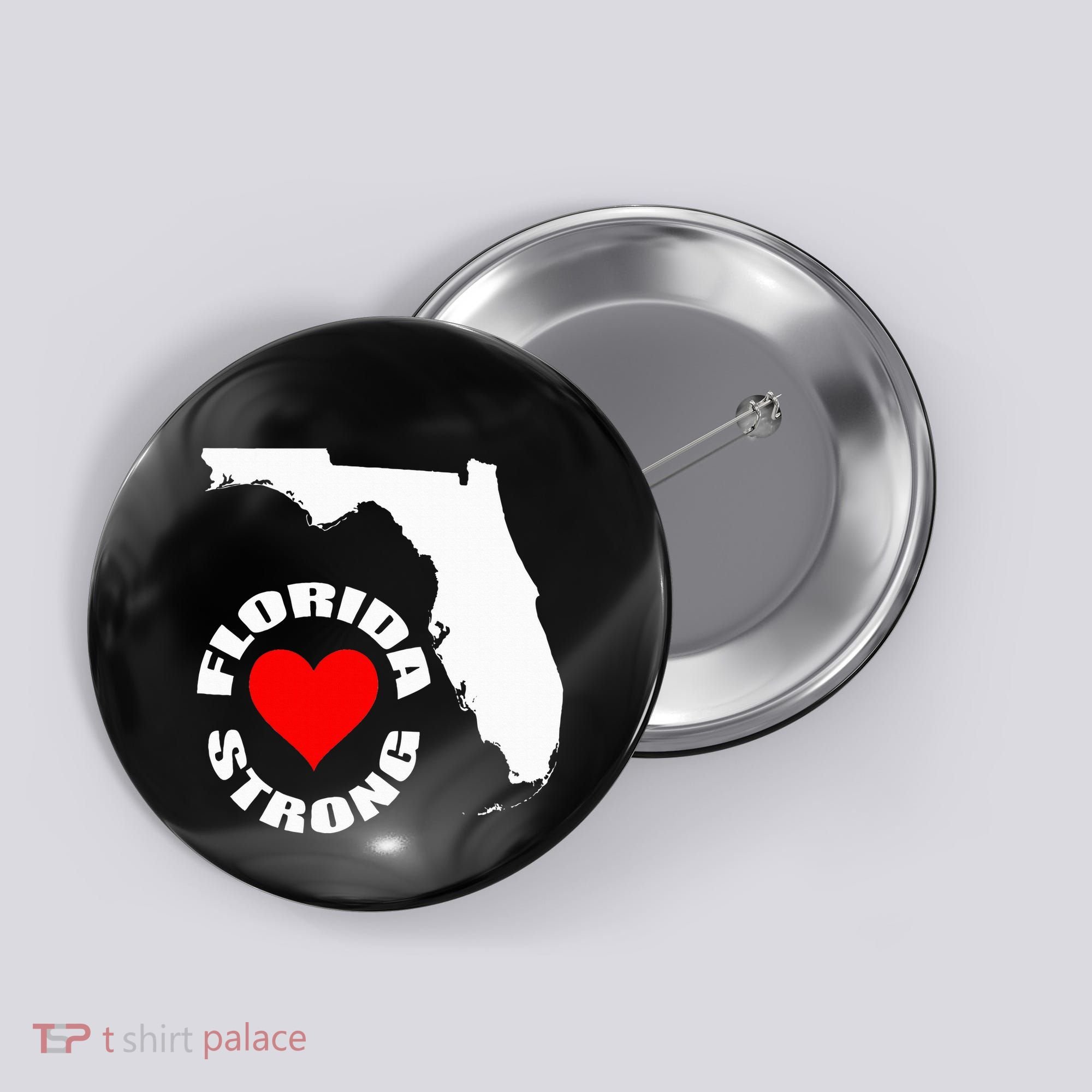 Florida Strong Heart Floridastrong Button