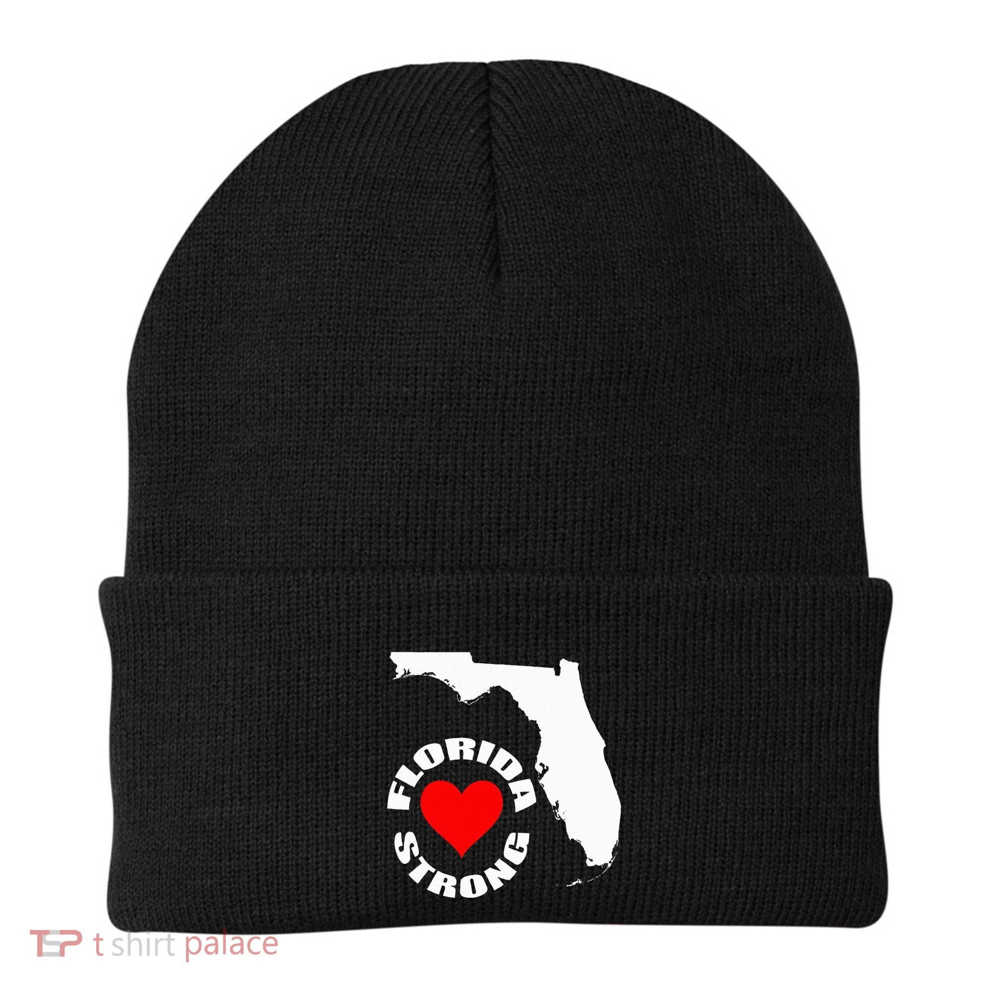 Florida Strong Heart Floridastrong Beanie