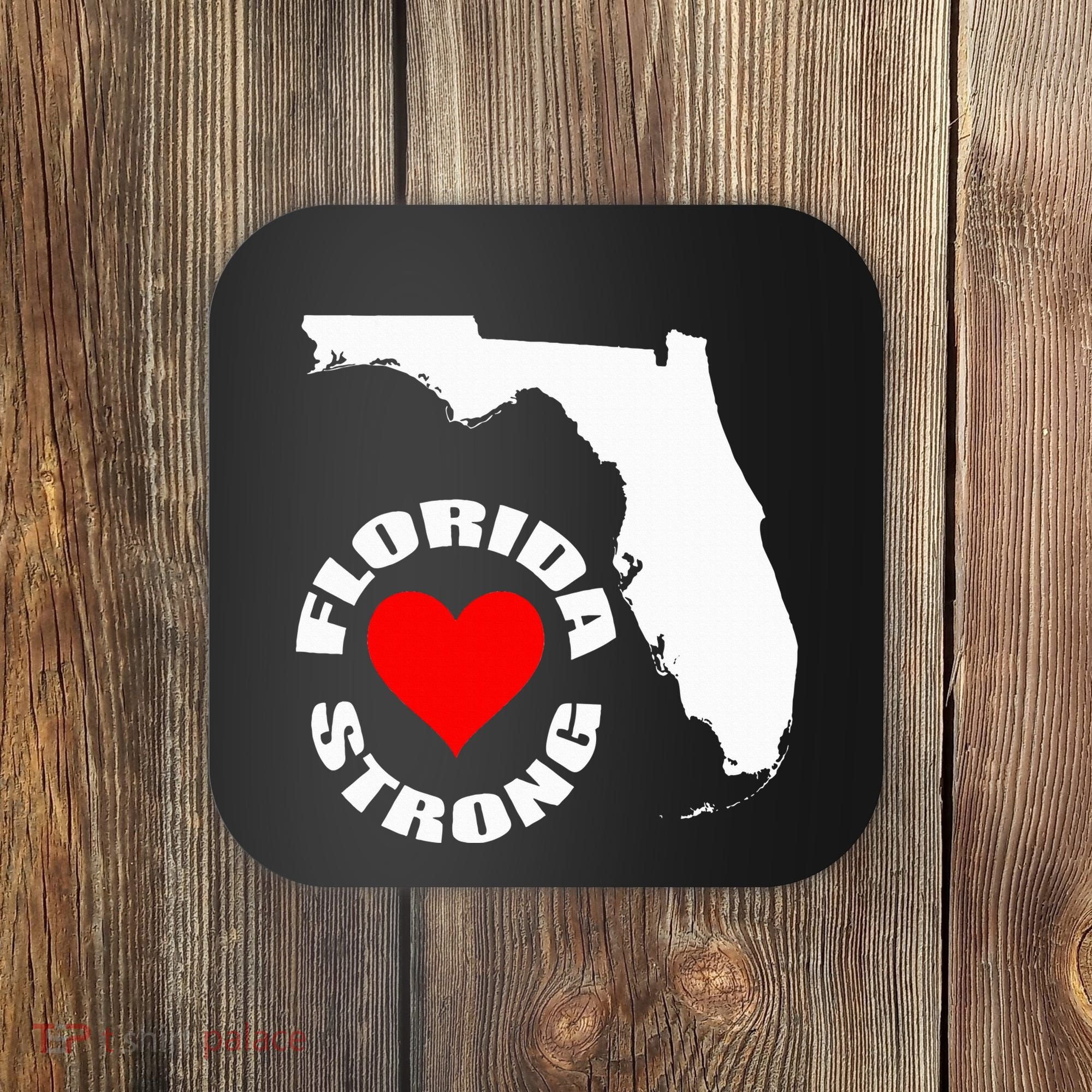 Florida Strong Heart Floridastrong Coaster
