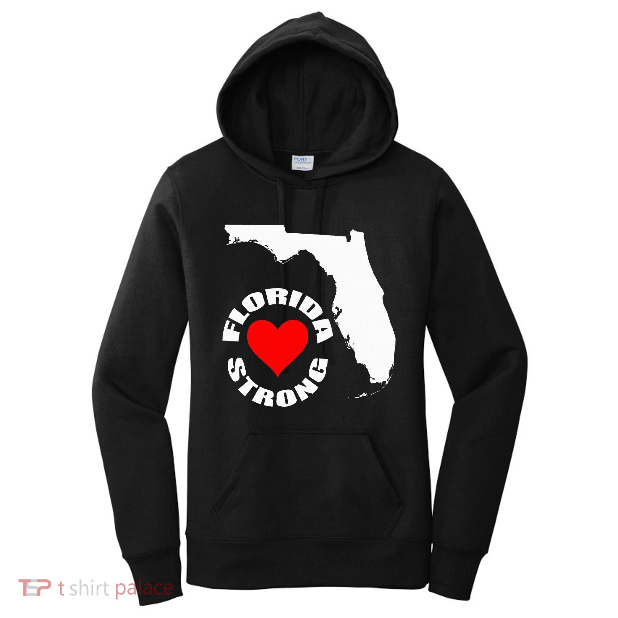 Florida Strong Heart Floridastrong Women's Hoodie