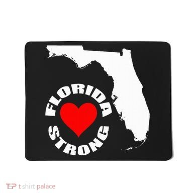 Florida Strong Heart Floridastrong Mousepad