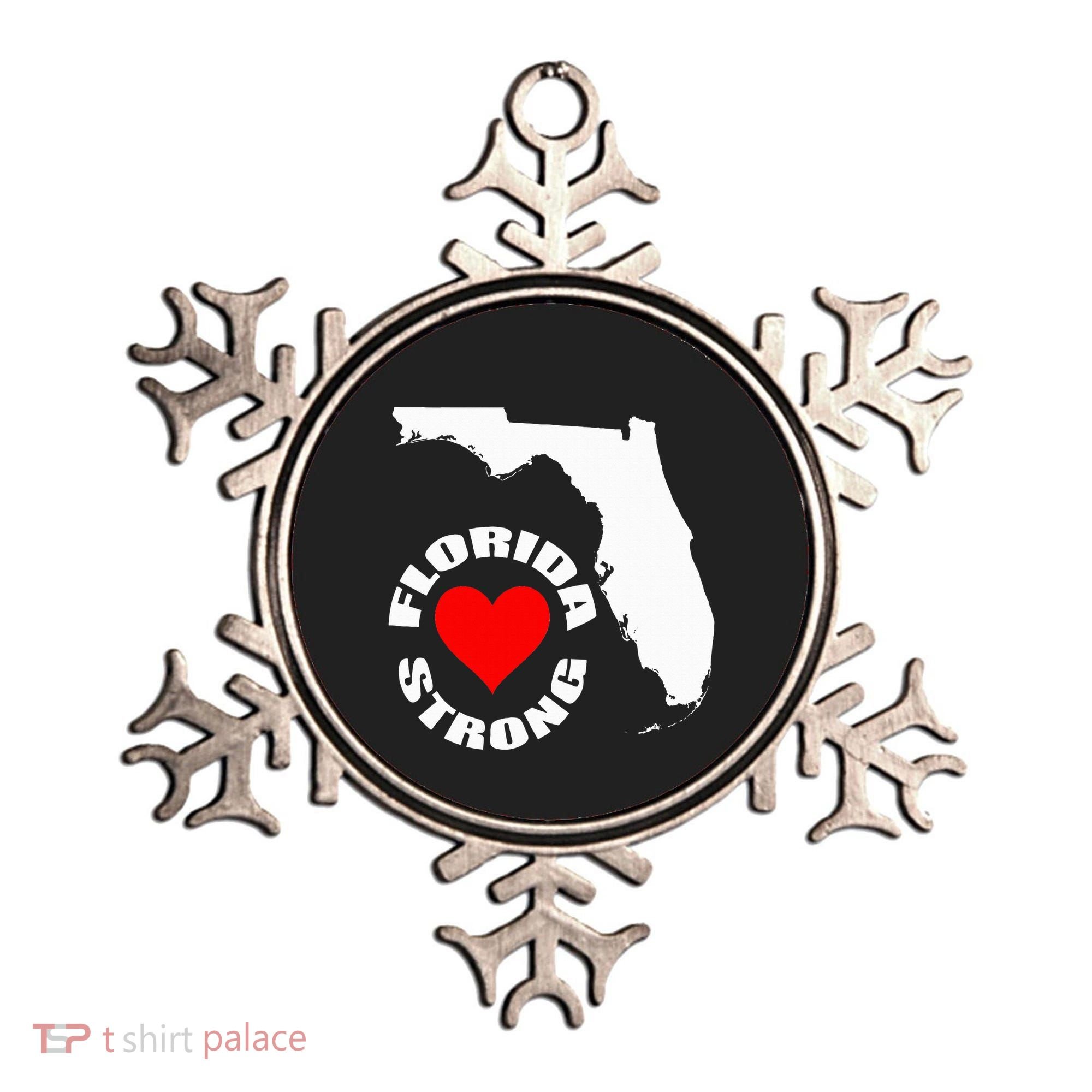 Florida Strong Heart Floridastrong Ornament