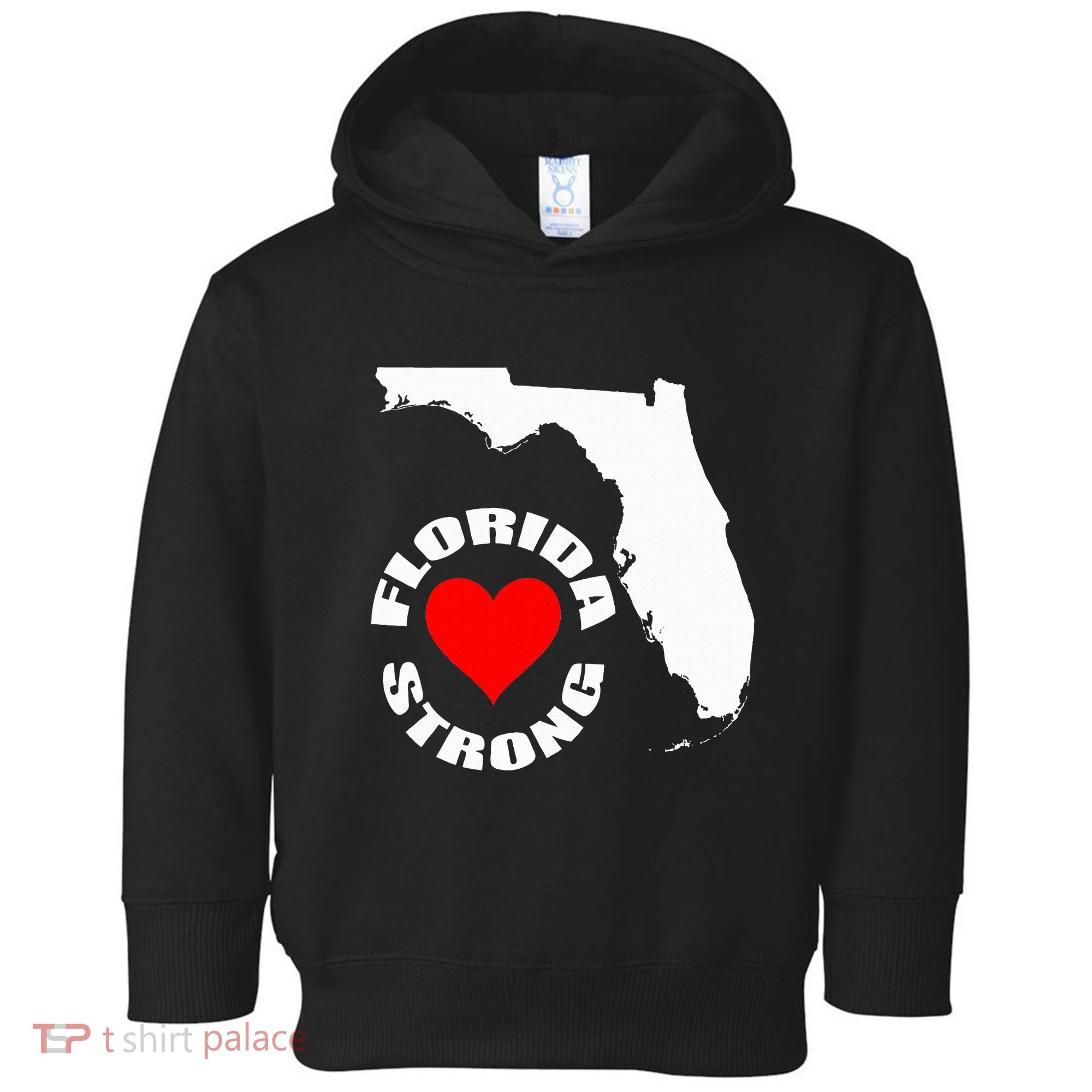 Florida Strong Heart Floridastrong Toddler Hoodie