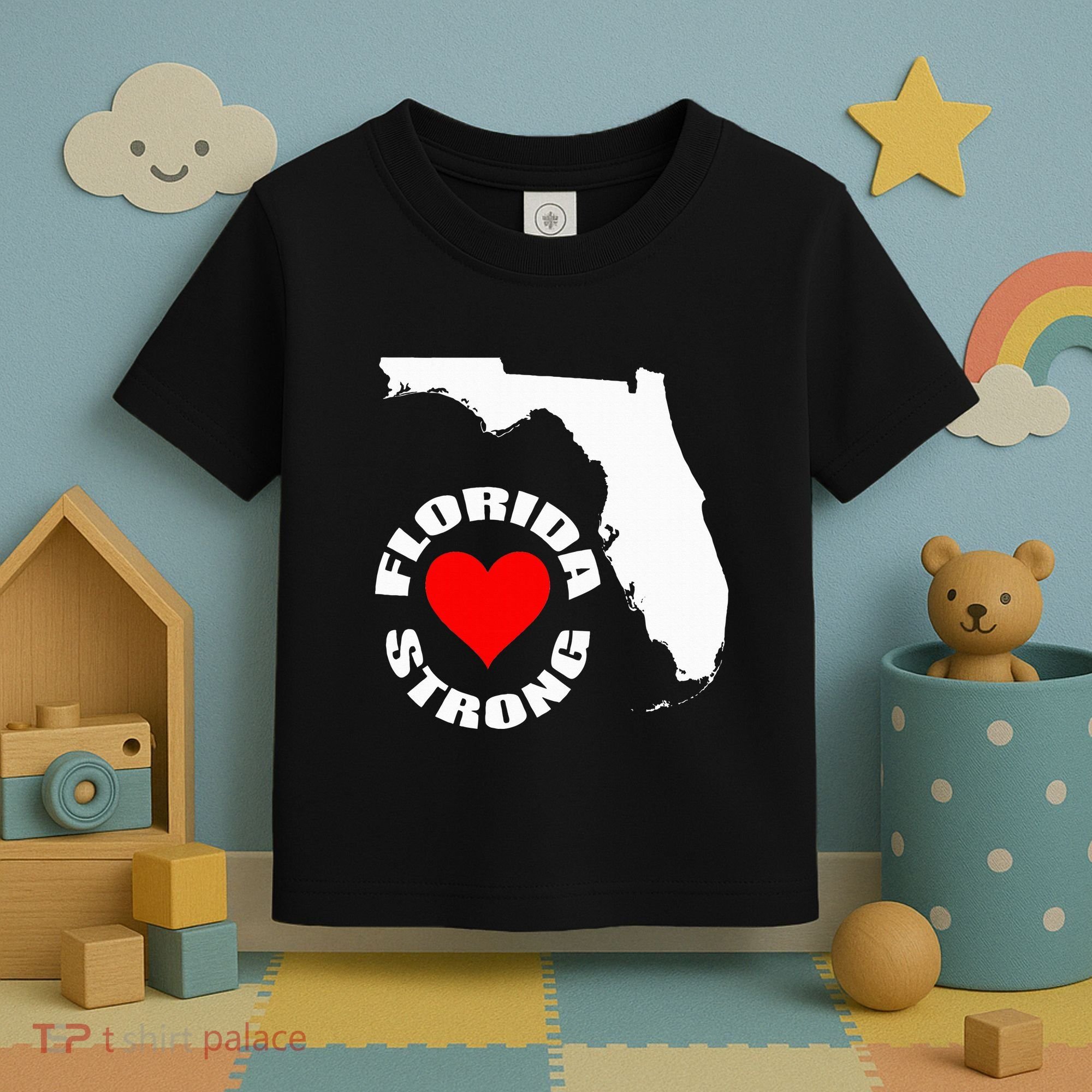 Florida Strong Heart Floridastrong Toddler T-Shirt