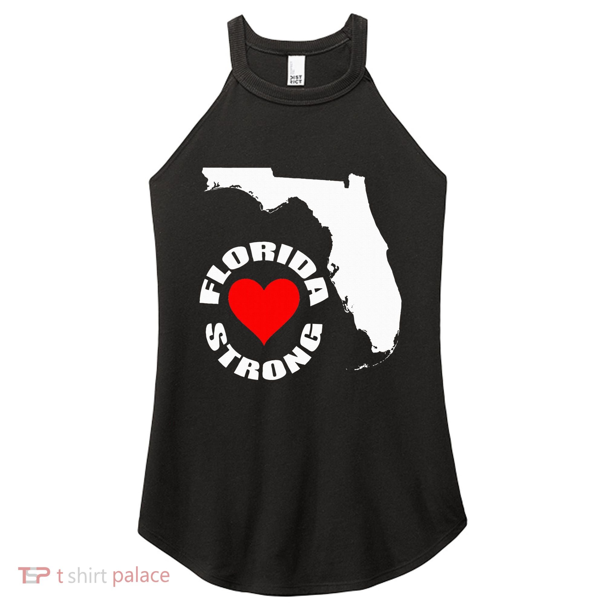 Florida Strong Heart Floridastrong Women's Perfect Tri Rocker Tank