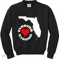 Florida Strong Heart Floridastrong Kids Sweatshirt thumb 0