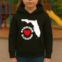 Florida Strong Heart Floridastrong Kids Hoodie thumb 3