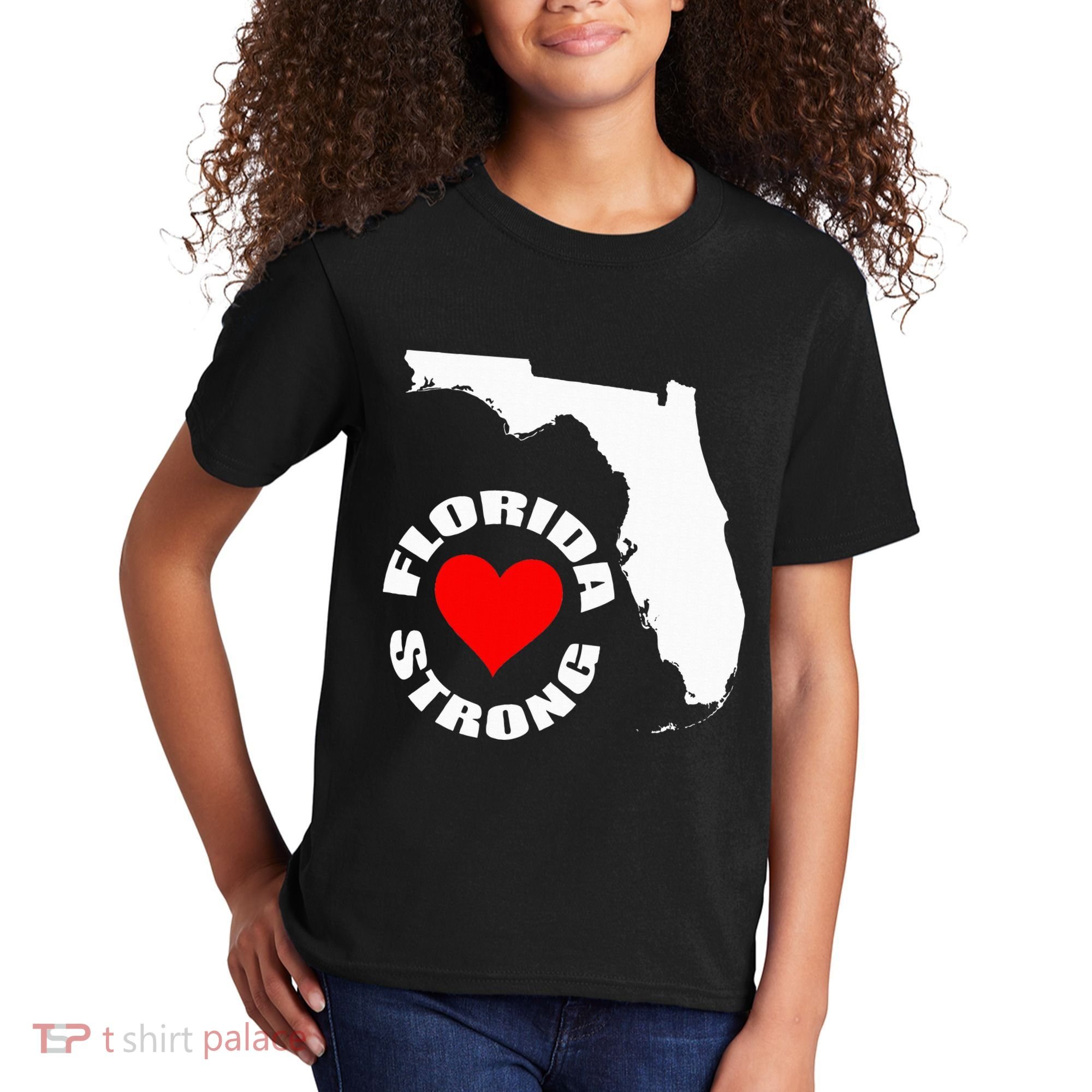 Florida Strong Heart Floridastrong Kids T-Shirt