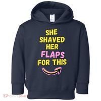 Funny Saying Hairy Flaps Matter Rude Joke Naughty Wo Toddler Hoodie thumb 0
