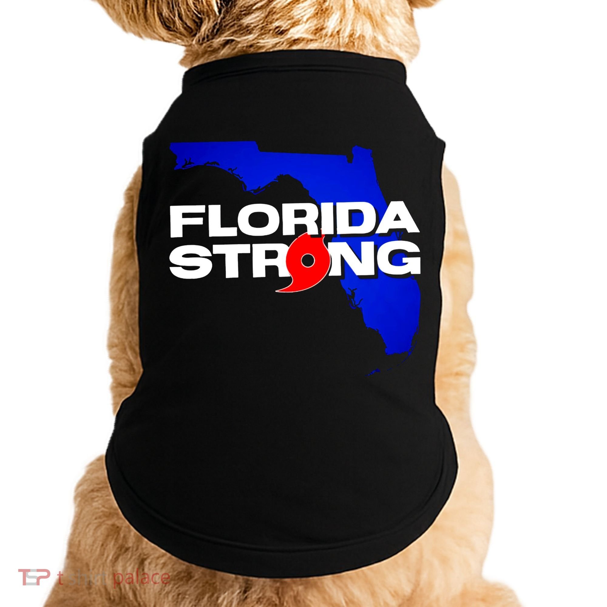 Florida Strong Hurricane Ian Support Football Doggie Tank