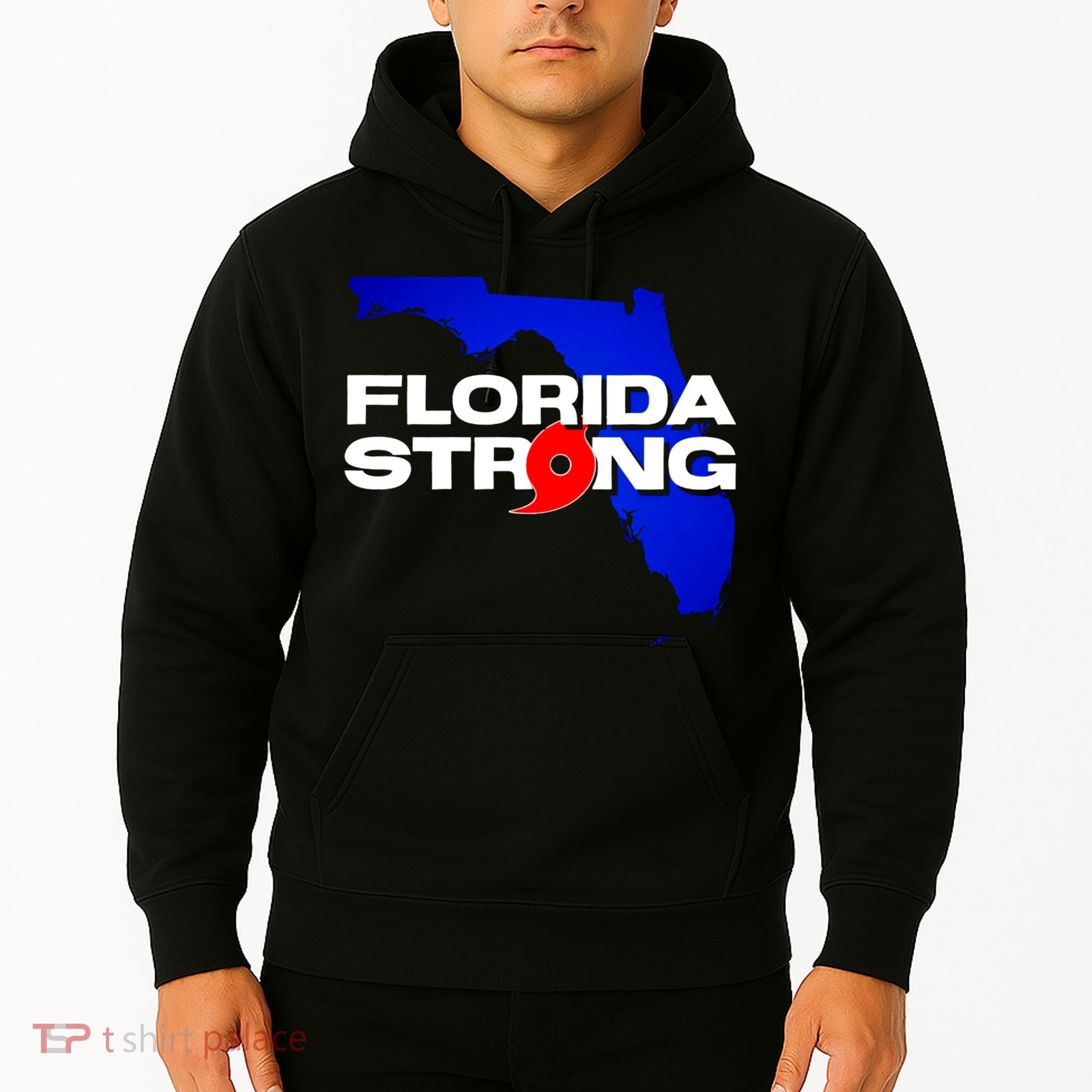 Florida Strong Hurricane Ian Support Football Hoodie