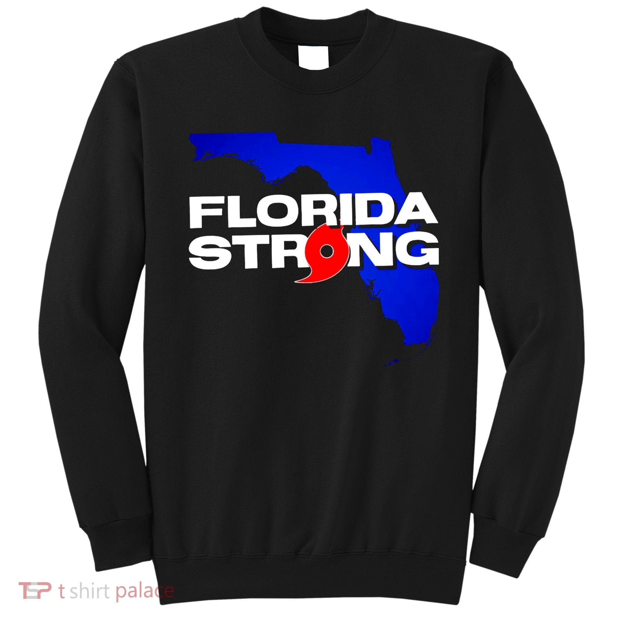 Florida Strong Hurricane Ian Support Football Sweatshirt