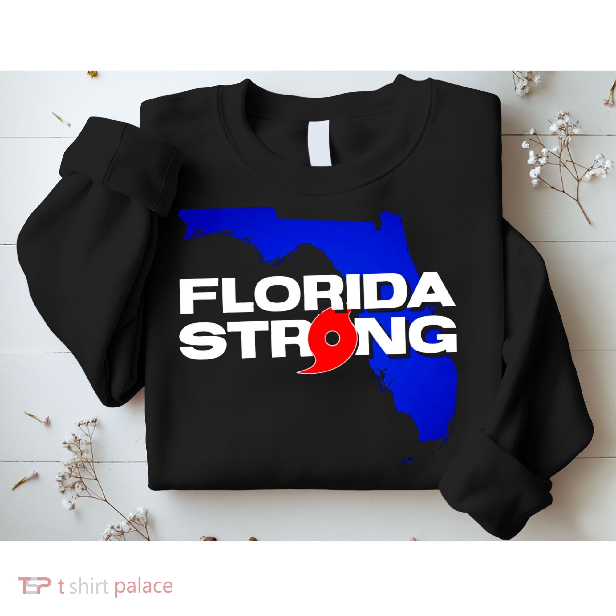 Florida Strong Hurricane Ian Support Football Sweatshirt