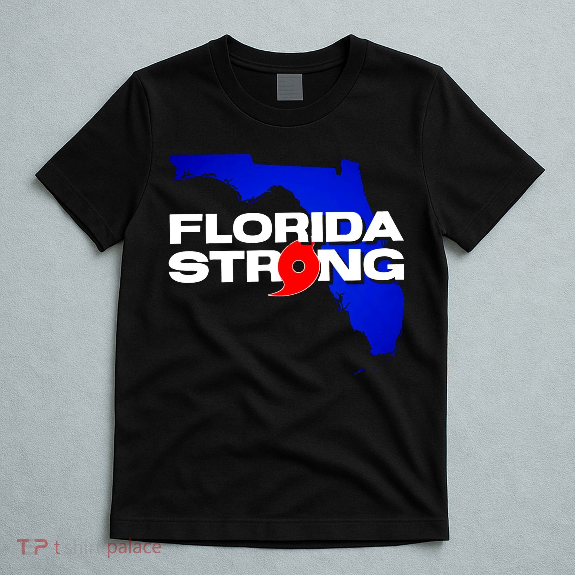 Florida Strong Hurricane Ian Support Football T-Shirt