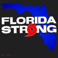 Florida Strong Hurricane Ian Support Football Beanie thumb 2