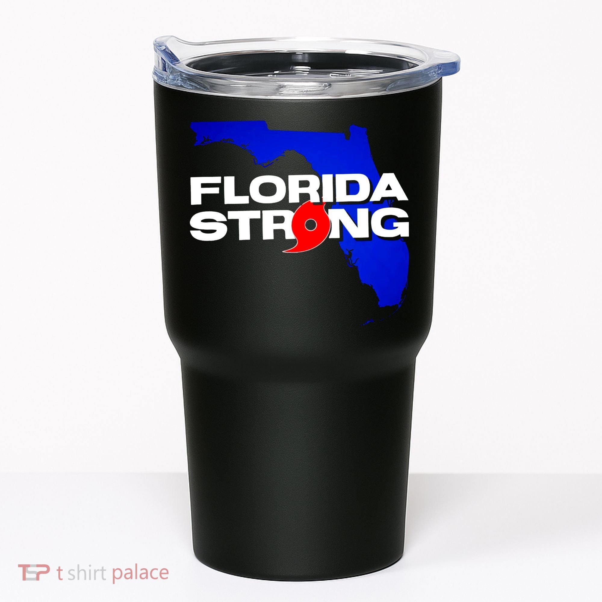 Florida Strong Hurricane Ian Support Football Tumbler