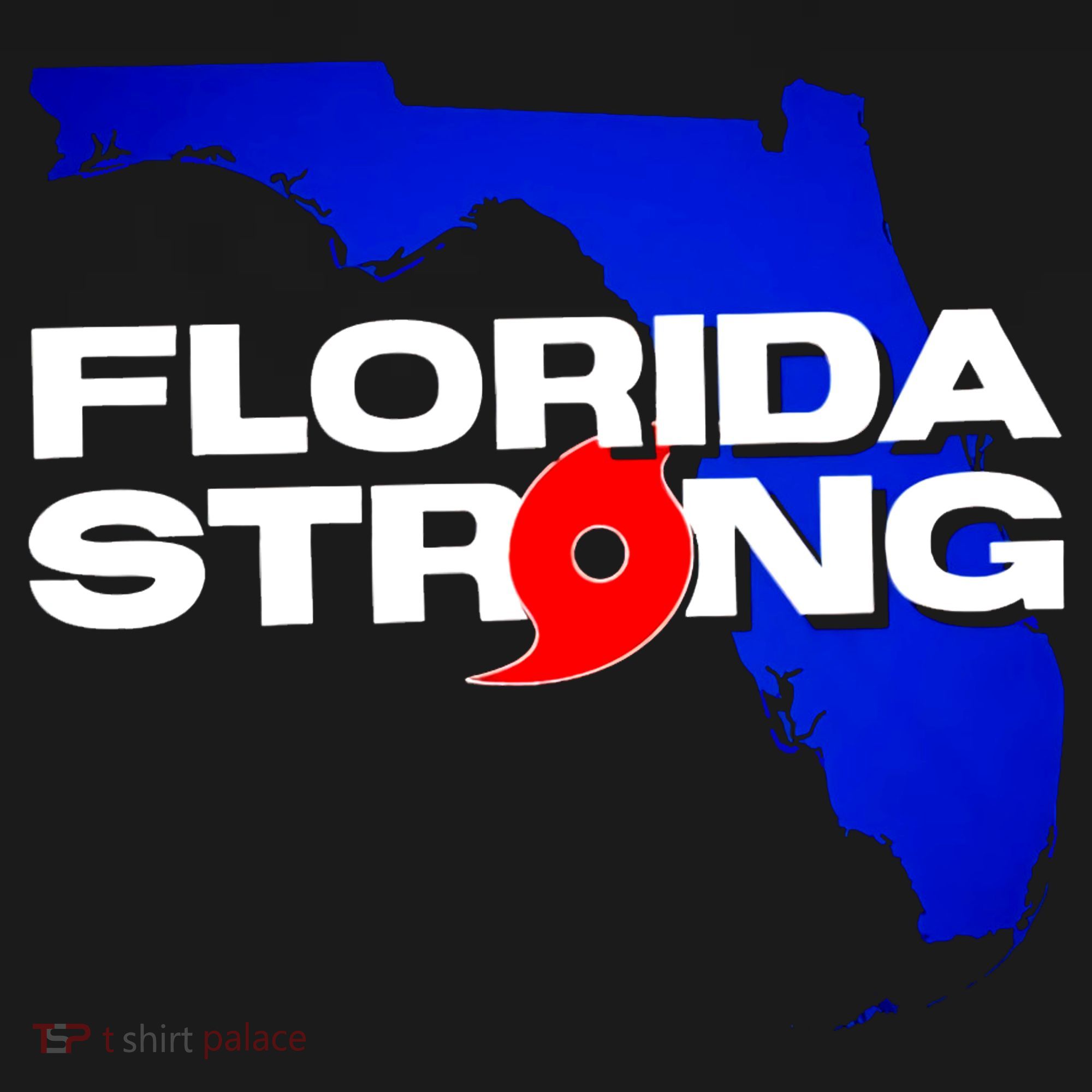 Florida Strong Hurricane Ian Support Football Mousepad