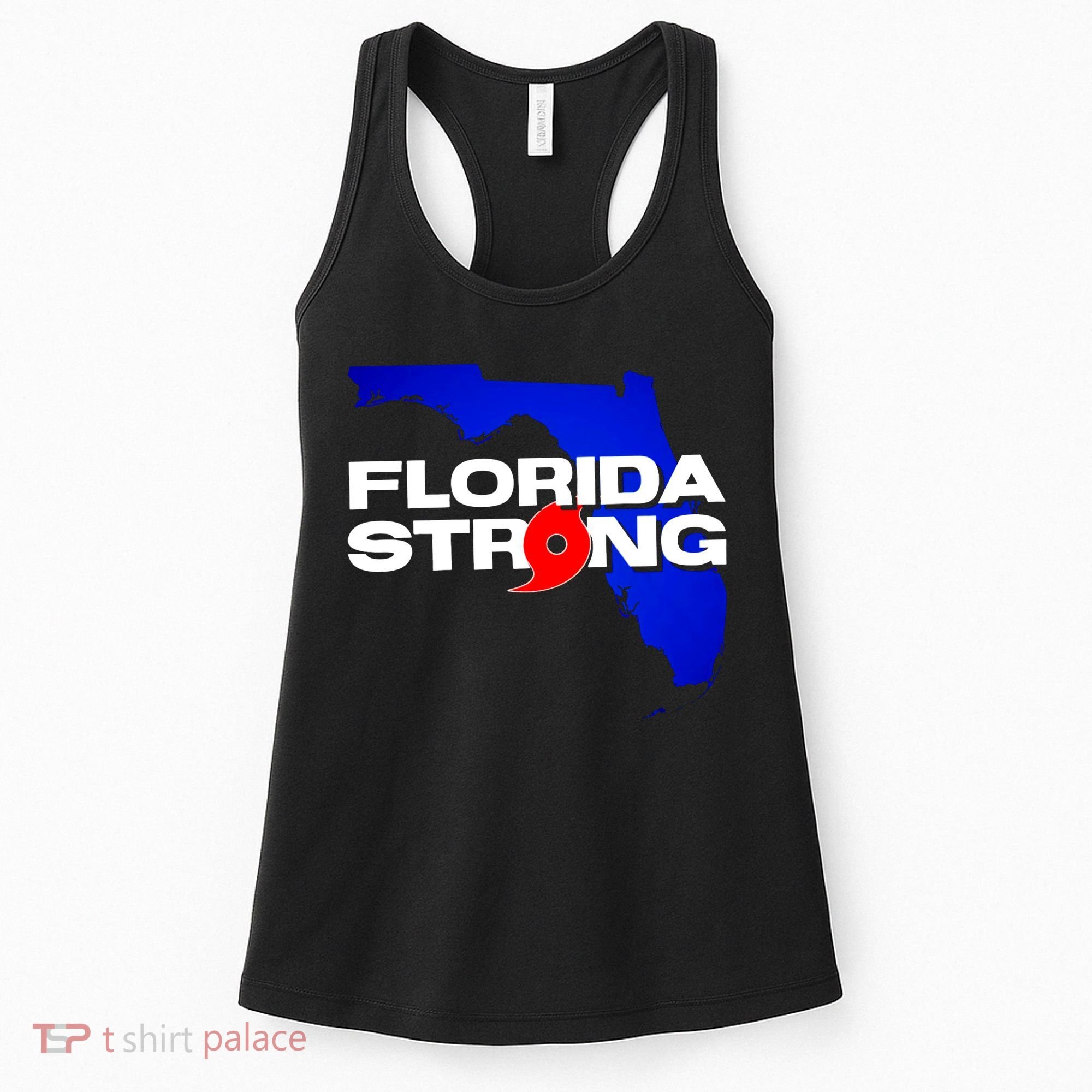 Florida Strong Hurricane Ian Support Football Women's Tank Top