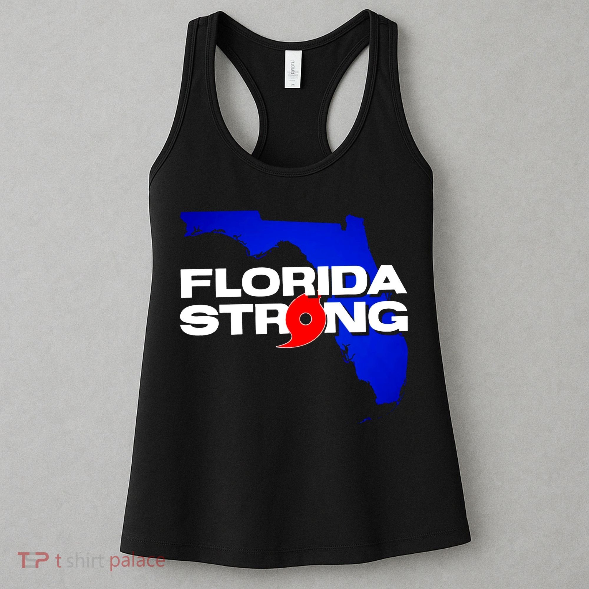 Florida Strong Hurricane Ian Support Football Women's Tank Top