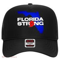 Florida Strong Hurricane Ian Support Football Hat thumb 0