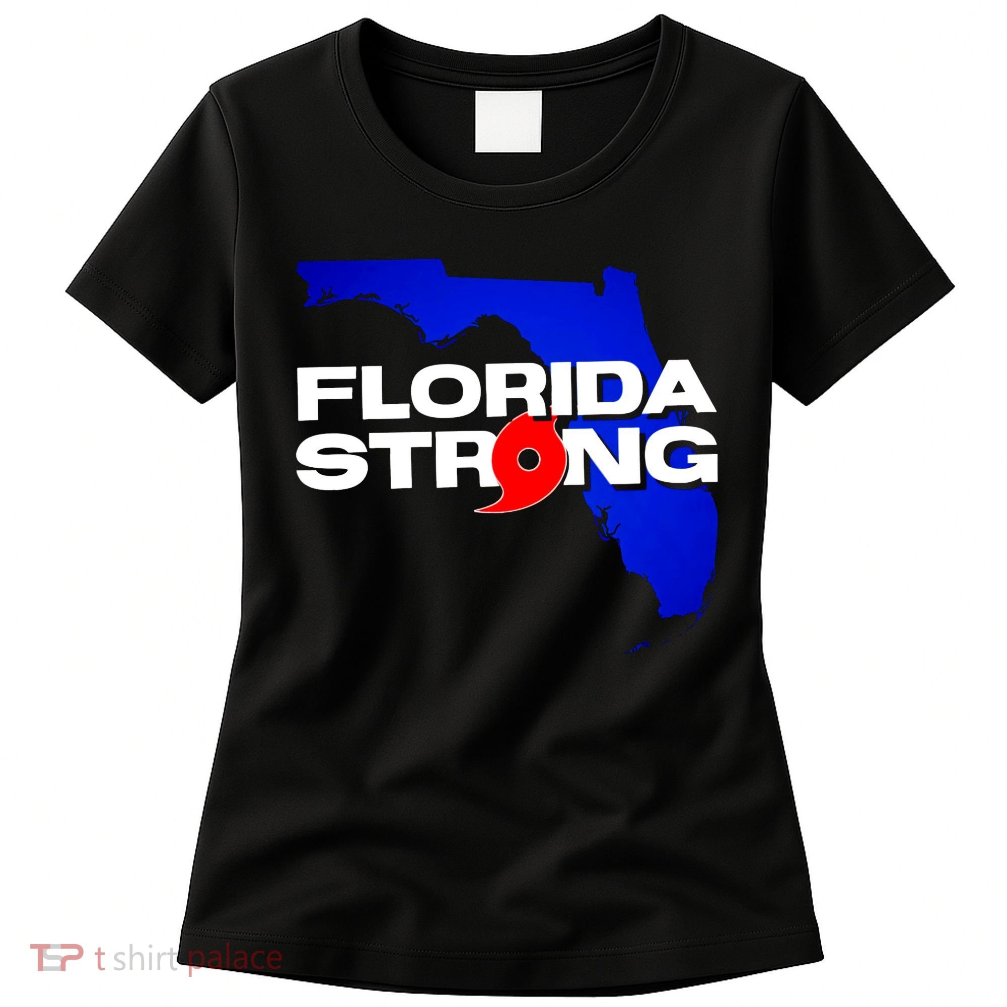Florida Strong Hurricane Ian Support Football Women's T-Shirt