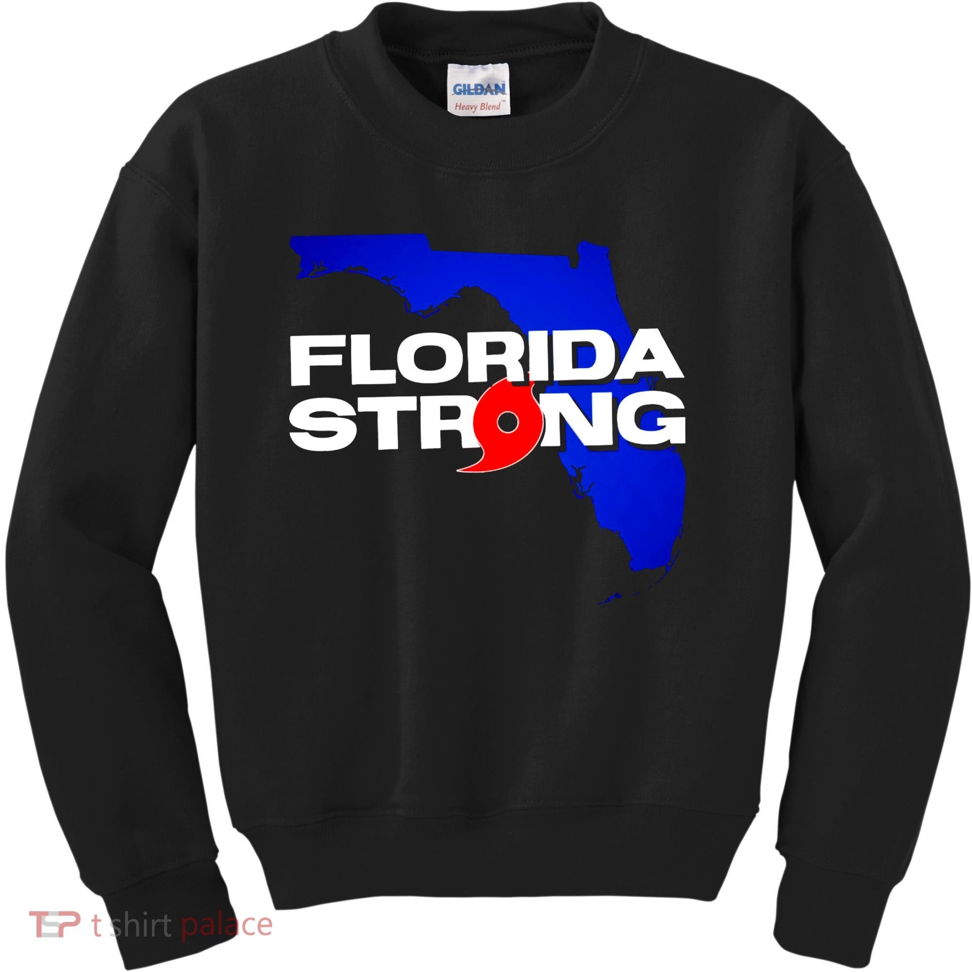 Florida Strong Hurricane Ian Support Football Kids Sweatshirt