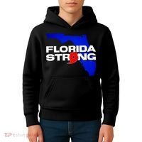 Florida Strong Hurricane Ian Support Football Kids Hoodie thumb 4