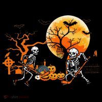 Funny Skeleton Hockey Pumpin Spooky Halloween Costume Coffee Mug thumb 5