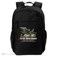 F/A-18F Super Hornet Catapult Locked Twin Seat Strike Fighter Backpack thumb 0