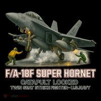 F/A-18F Super Hornet Catapult Locked Twin Seat Strike Fighter Coffee Mug thumb 5