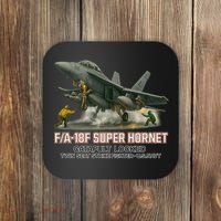 F/A-18F Super Hornet Catapult Locked Twin Seat Strike Fighter Coaster thumb 0