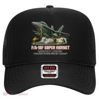 F/A-18F Super Hornet Catapult Locked Twin Seat Strike Fighter Hat thumb 0