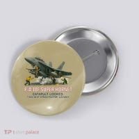 F/A-18F Super Hornet Catapult Locked Twin Seat Strike Fighter Button thumb 0