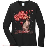 Funny Sphynx Heart Valentines Day Cat Dad Mom Women's Long Sleeve Shirt thumb 0