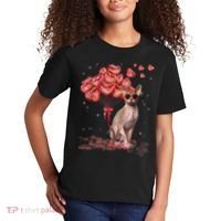 Funny Sphynx Heart Valentines Day Cat Dad Mom Kids T-Shirt thumb 2