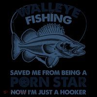 Fishing Saved Hooker Star Fisher Fish Walleye Gift Coffee Mug thumb 5