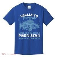 Fishing Saved Hooker Star Fisher Fish Walleye Gift Kids T-Shirt thumb 0