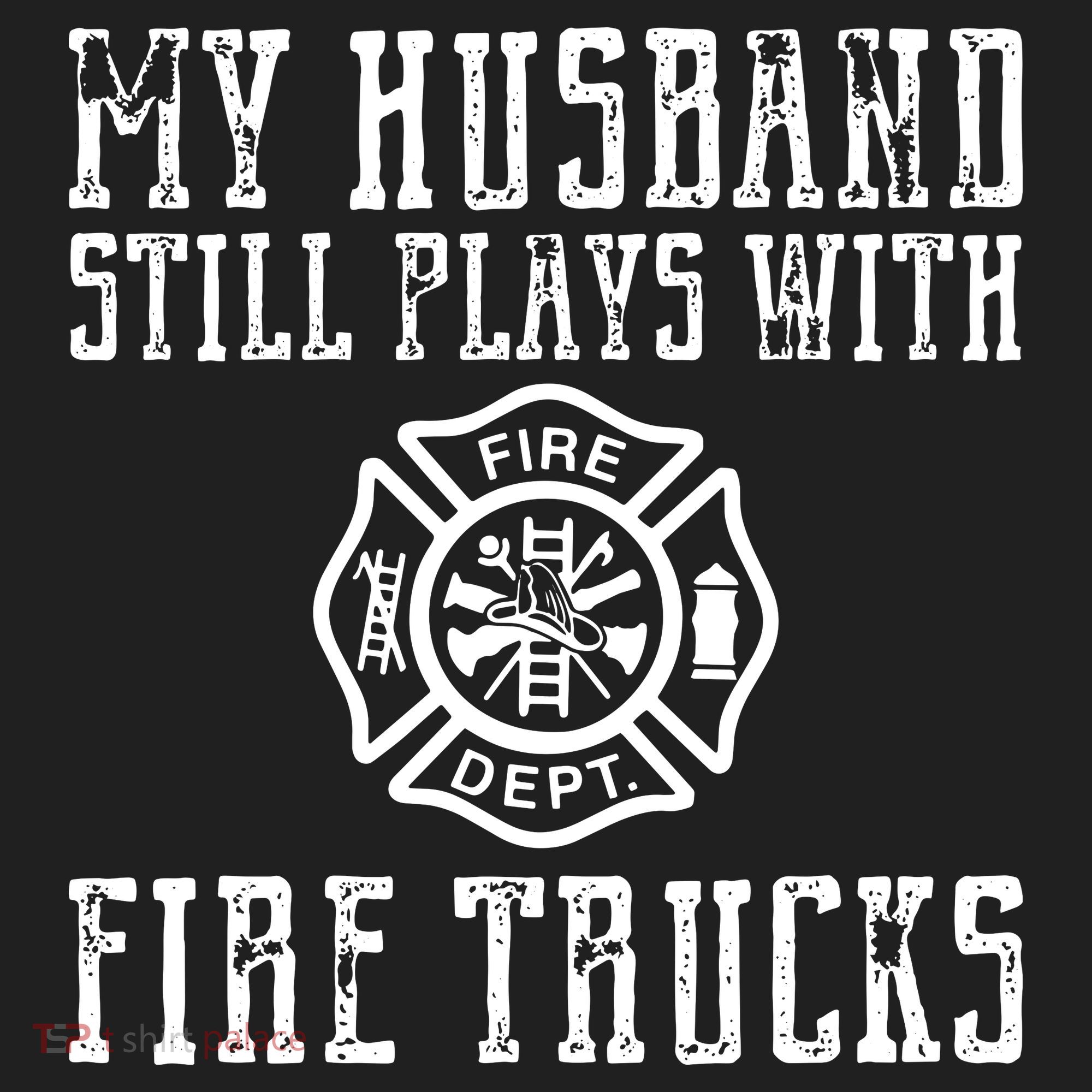 Firefighter Shirts Husband Plays With Fire Trucks Wife Gifts Beanie