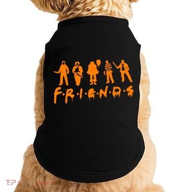 Friends Scary Horror Halloween Doggie Tank
