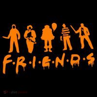 Friends Scary Horror Halloween Hoodie thumb 7