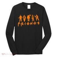 Friends Scary Horror Halloween Long Sleeve Shirt thumb 0