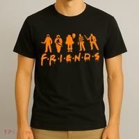 Friends Scary Horror Halloween T-Shirt thumb 3
