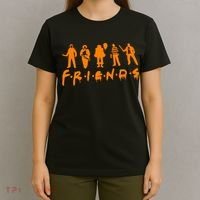 Friends Scary Horror Halloween T-Shirt thumb 4