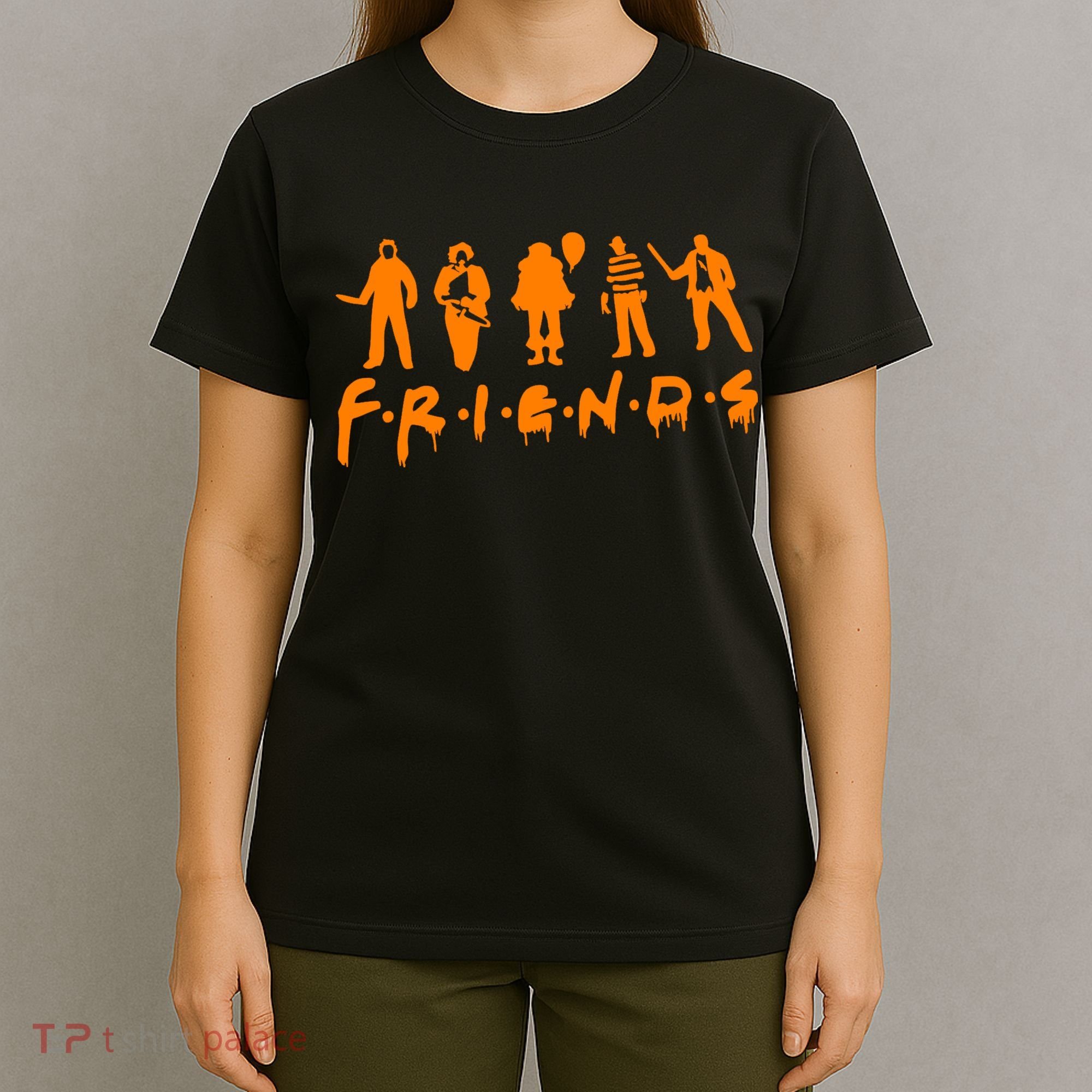 Friends Scary Horror Halloween T-Shirt
