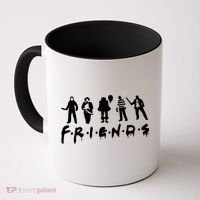 Friends Scary Horror Halloween Coffee Mug thumb 0