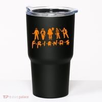 Friends Scary Horror Halloween Tumbler thumb 0