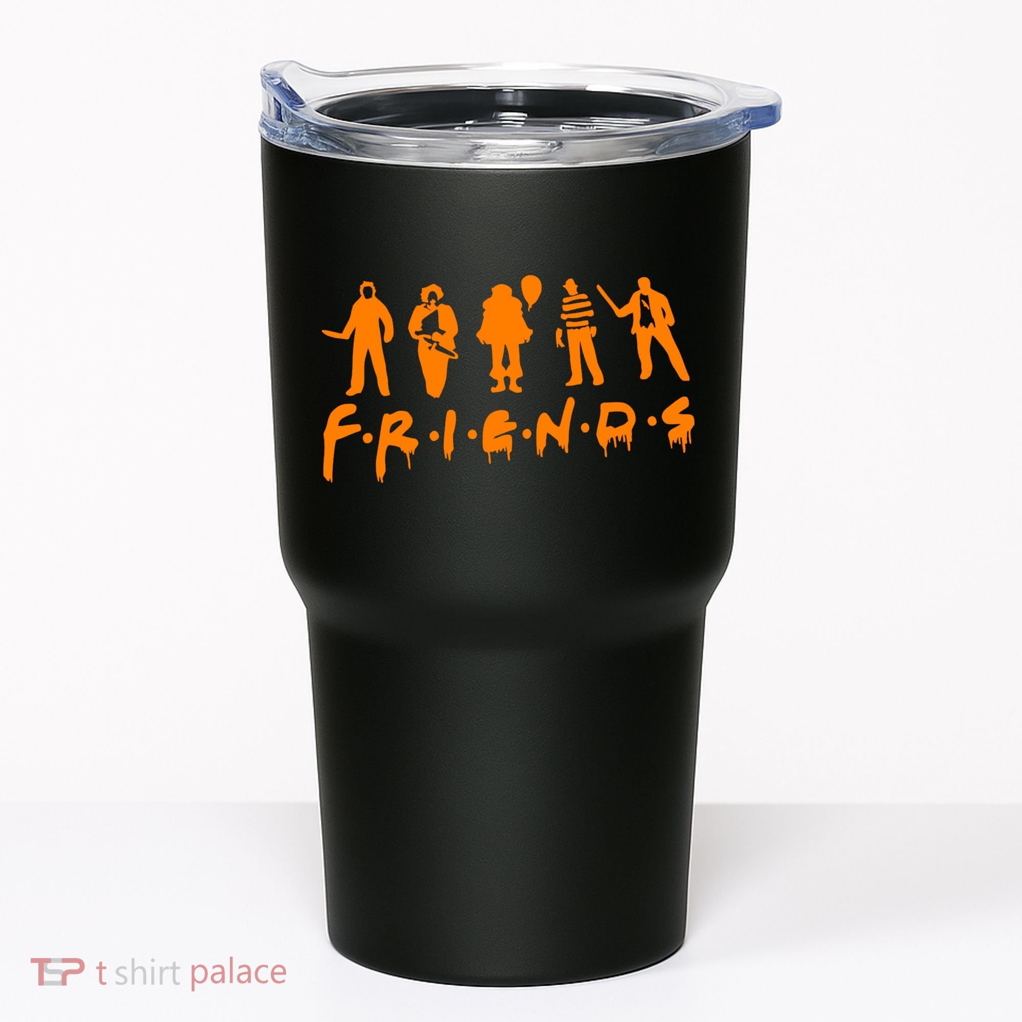Friends Scary Horror Halloween Tumbler