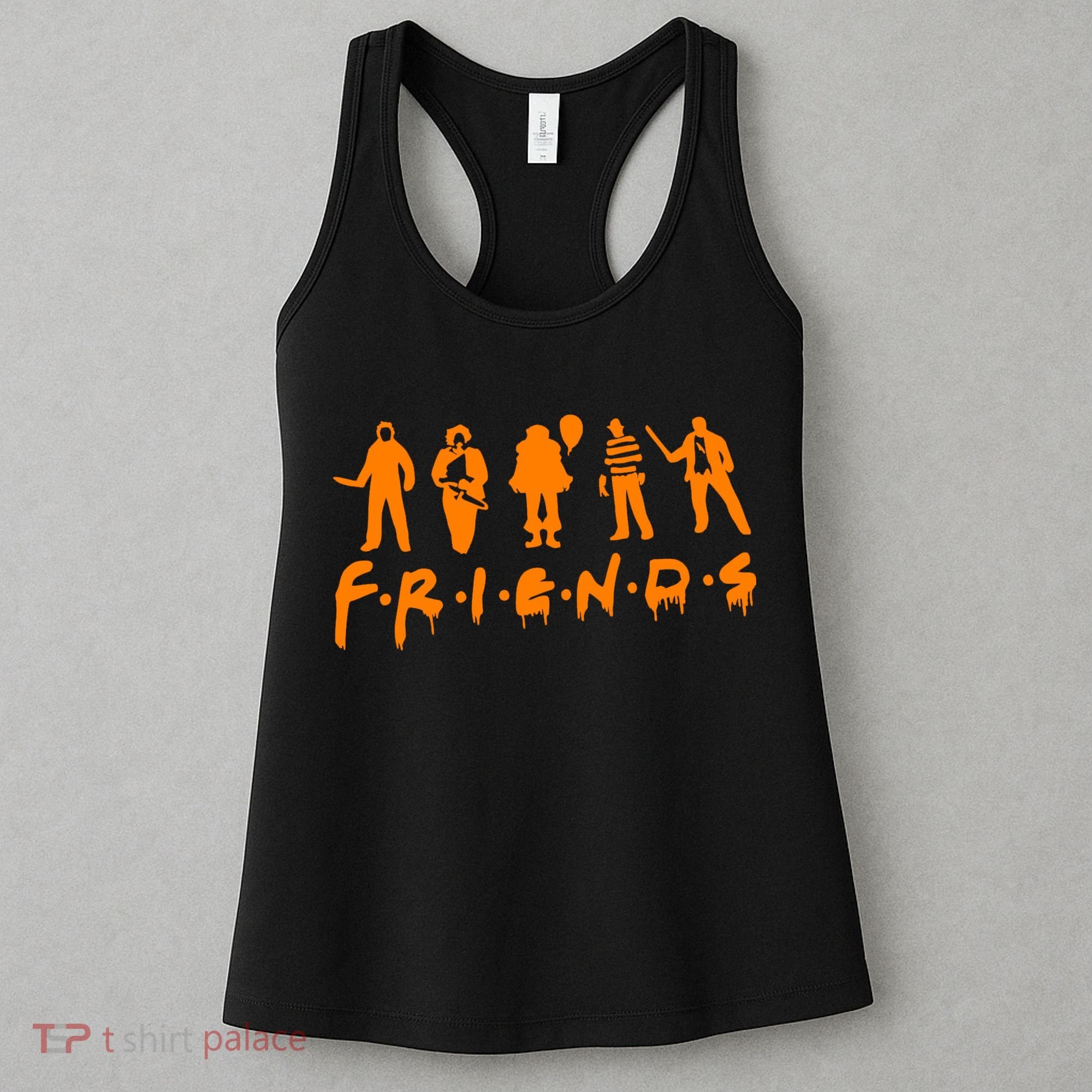 Friends Scary Horror Halloween Women's Tank Top